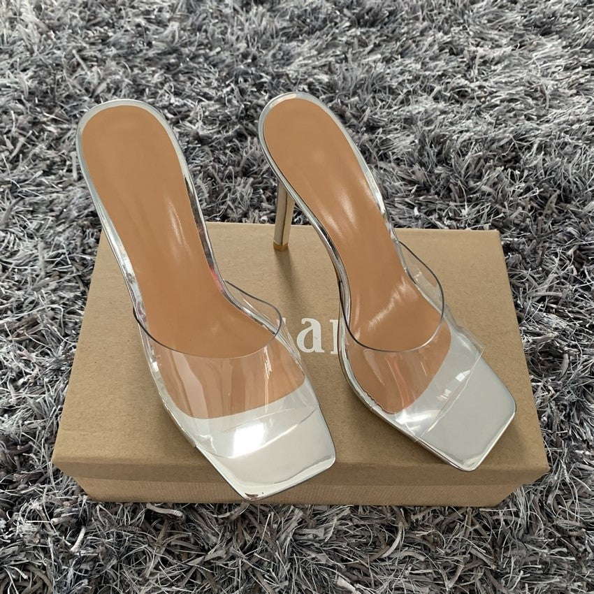 Classy Clear High Heels