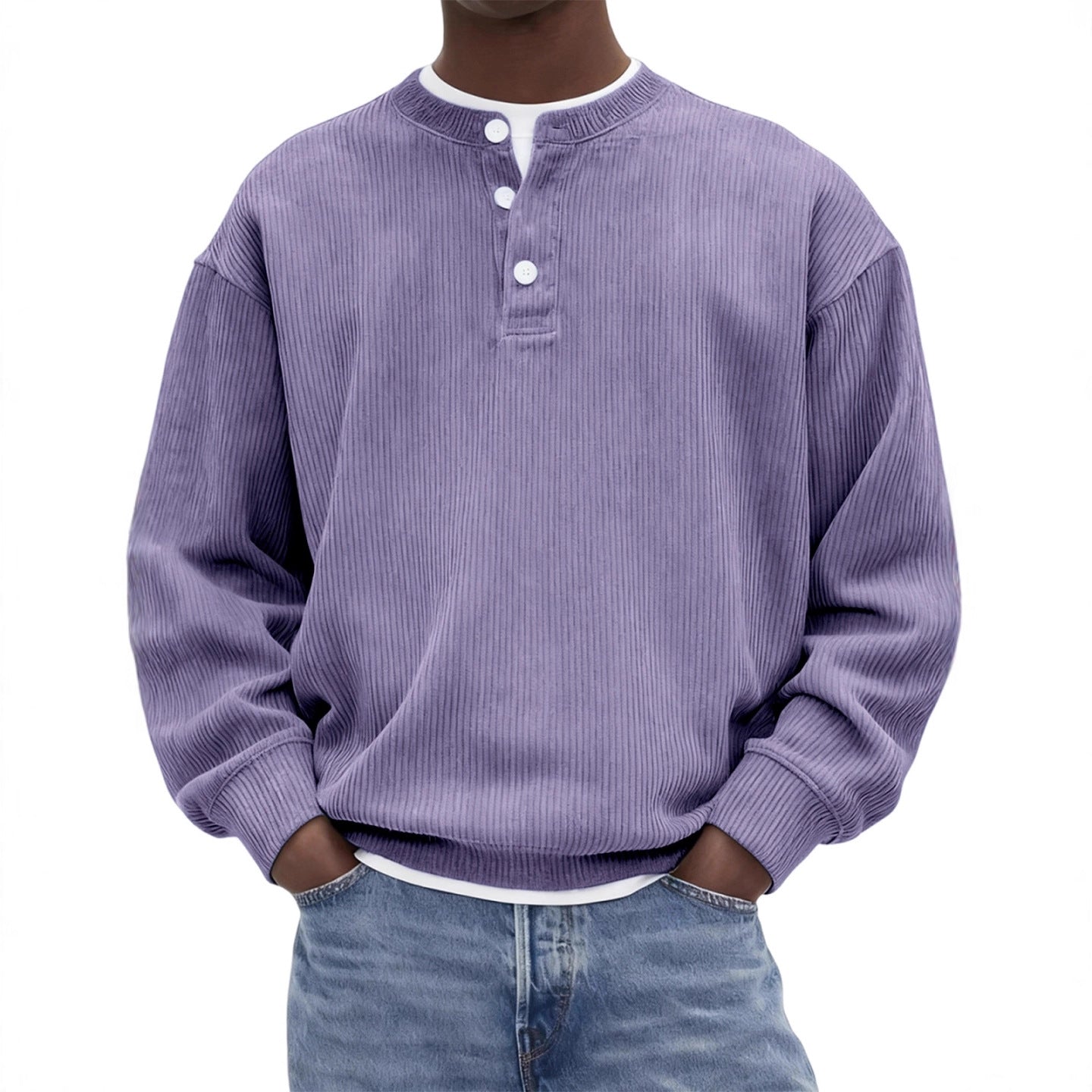 Corduroy Ribbed Pullover