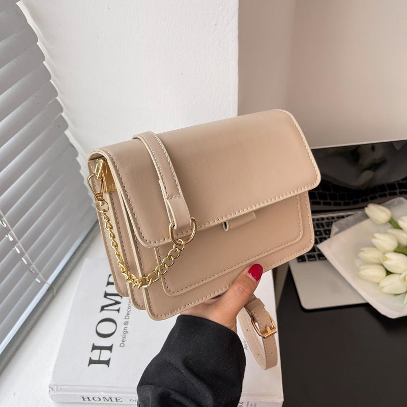 Shoulder Chain Small Square Bag - The Apparel Grove