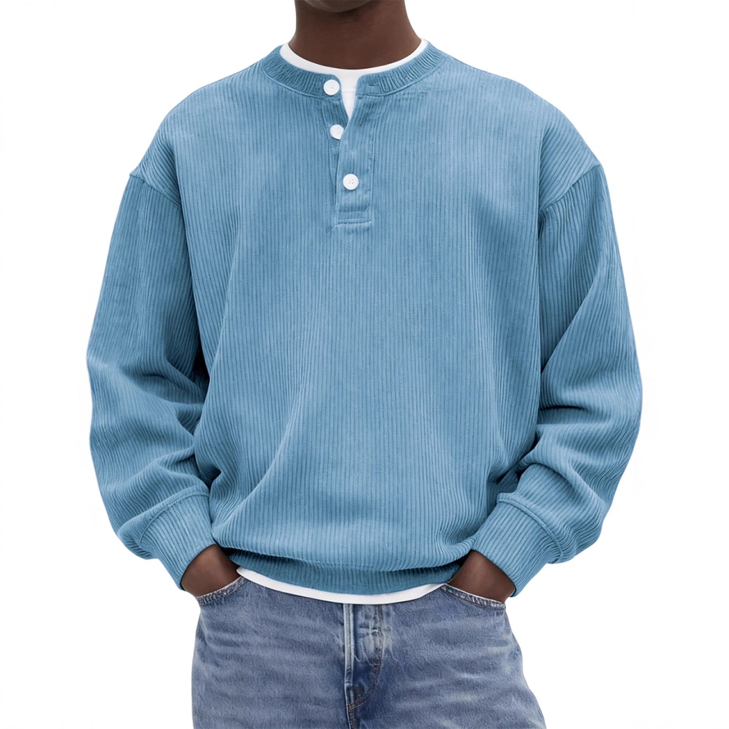 Corduroy Ribbed Pullover