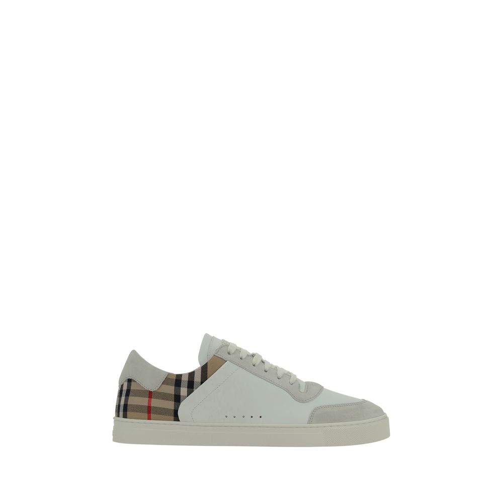Calfskin Stevie Sneakers by Burberry