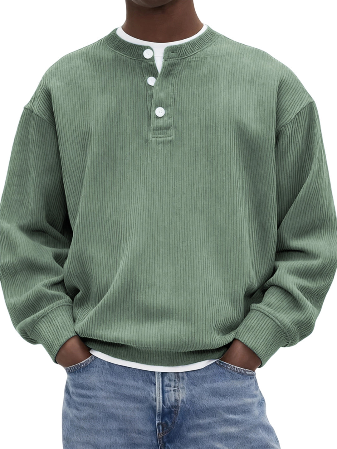 Corduroy Ribbed Pullover