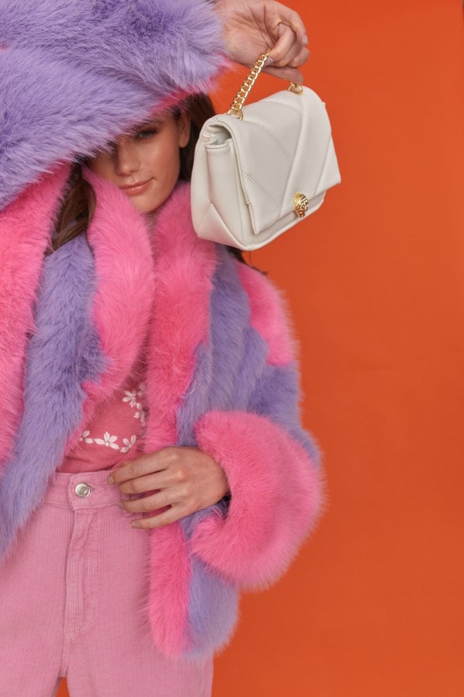 Vegan Leather Quilted Bag - The Apparel Grove