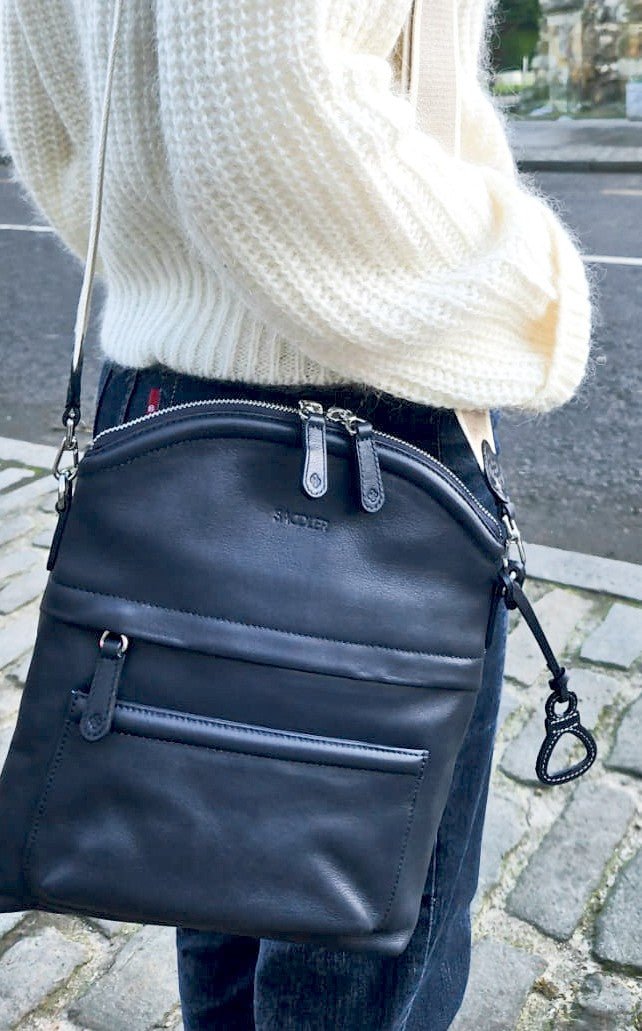 Kimberley Leather Crossbody Bag - Handmade by Saddler - The Apparel Grove