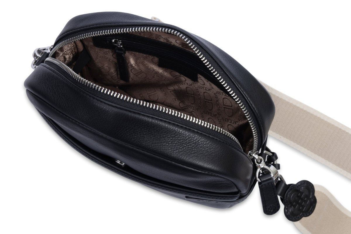 Laura Leather Camera Bag - Handmade by Saddler - The Apparel Grove