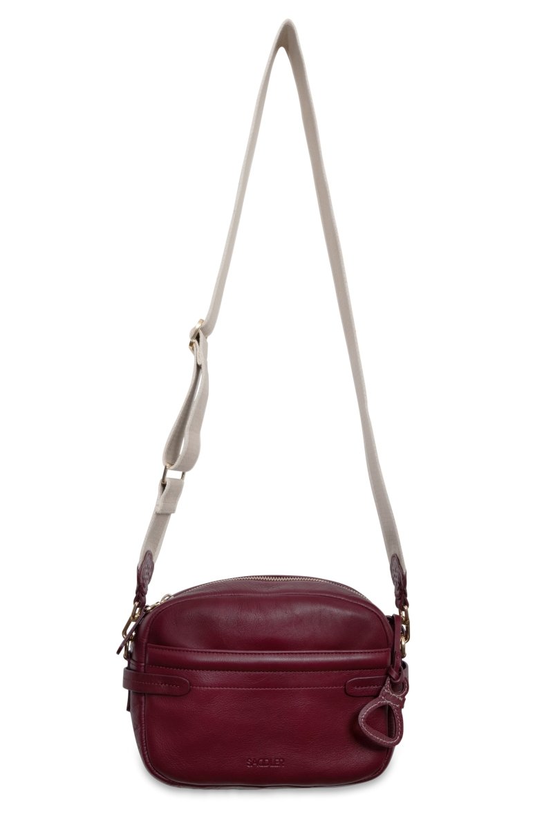 Laura Leather Camera Bag - Handmade by Saddler - The Apparel Grove