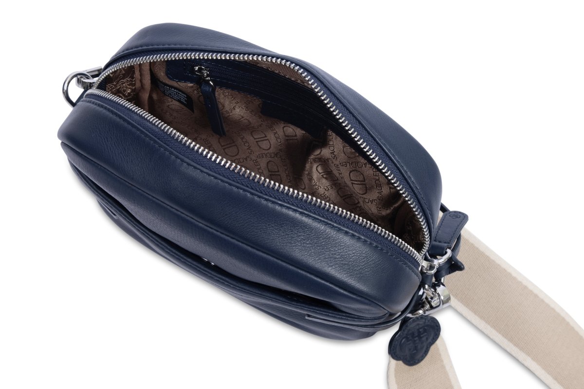 Laura Leather Camera Bag - Handmade by Saddler - The Apparel Grove