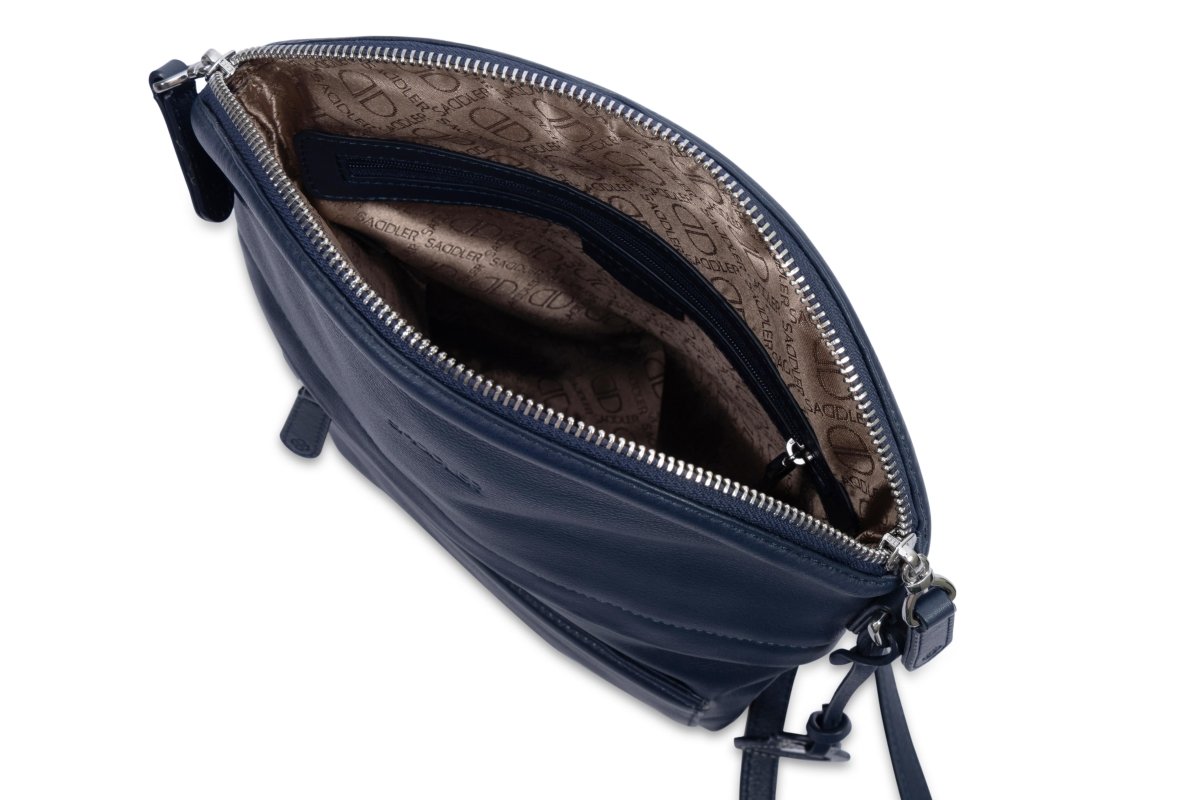 Kimberley Leather Crossbody Bag - Handmade by Saddler - The Apparel Grove