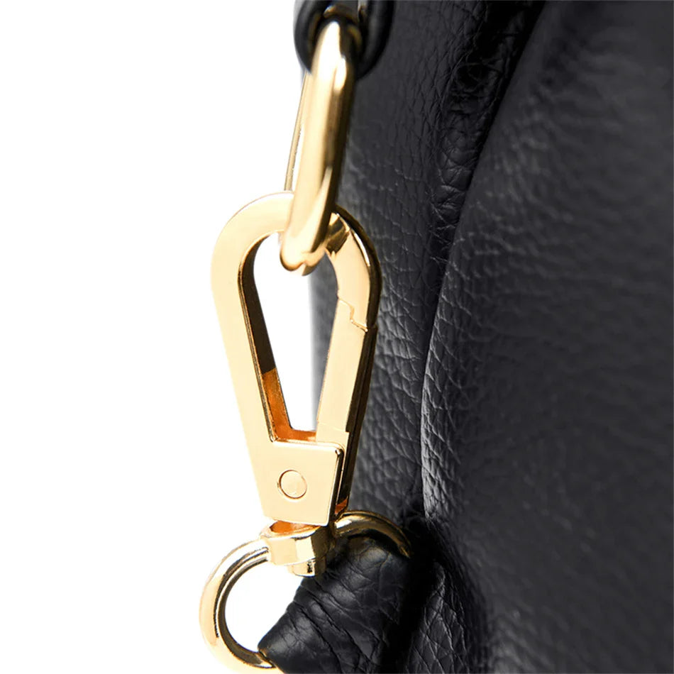 Tote Soft Leather Large Capacity Handbag