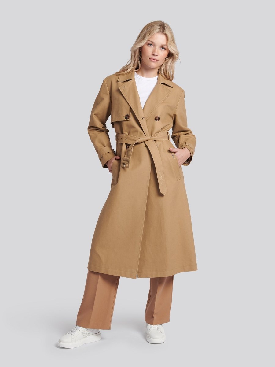 Womens U.S. Polo Assn. Trench Coat - The Apparel Grove