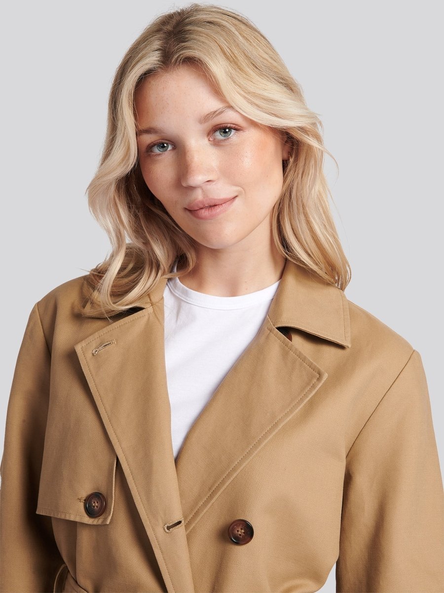 Womens U.S. Polo Assn. Trench Coat - The Apparel Grove