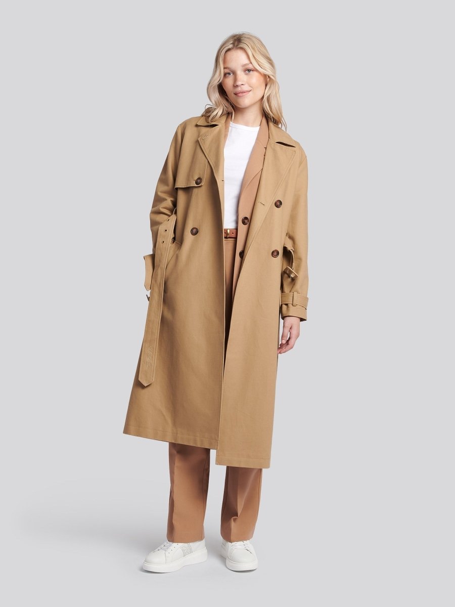 Womens U.S. Polo Assn. Trench Coat - The Apparel Grove