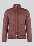 Women's Lightweight Quilted Jacket in Puce - The Apparel Grove