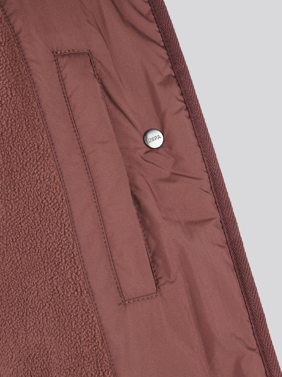 Women's Lightweight Quilted Jacket in Puce - The Apparel Grove