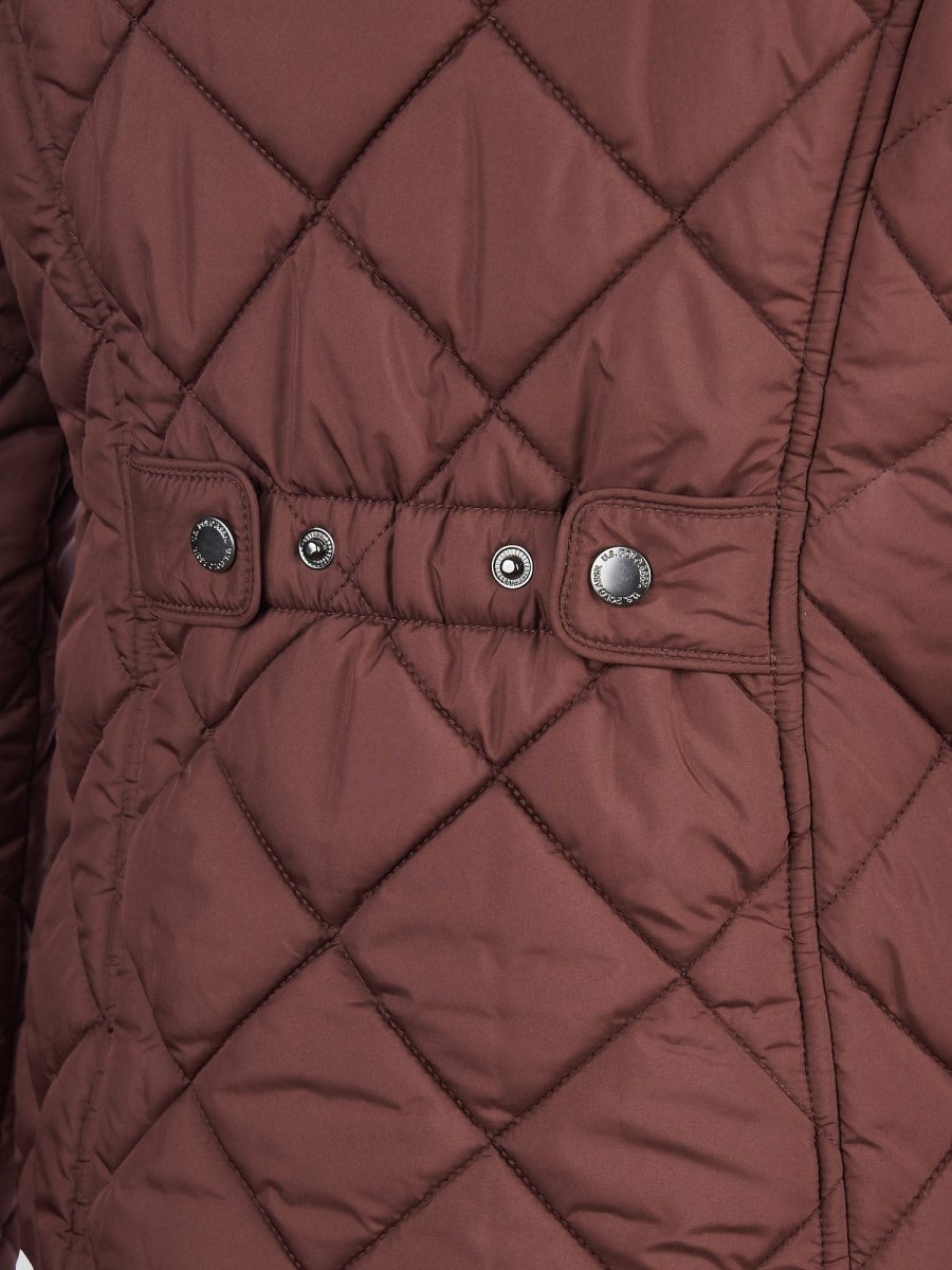 Women's Lightweight Quilted Jacket in Puce - The Apparel Grove