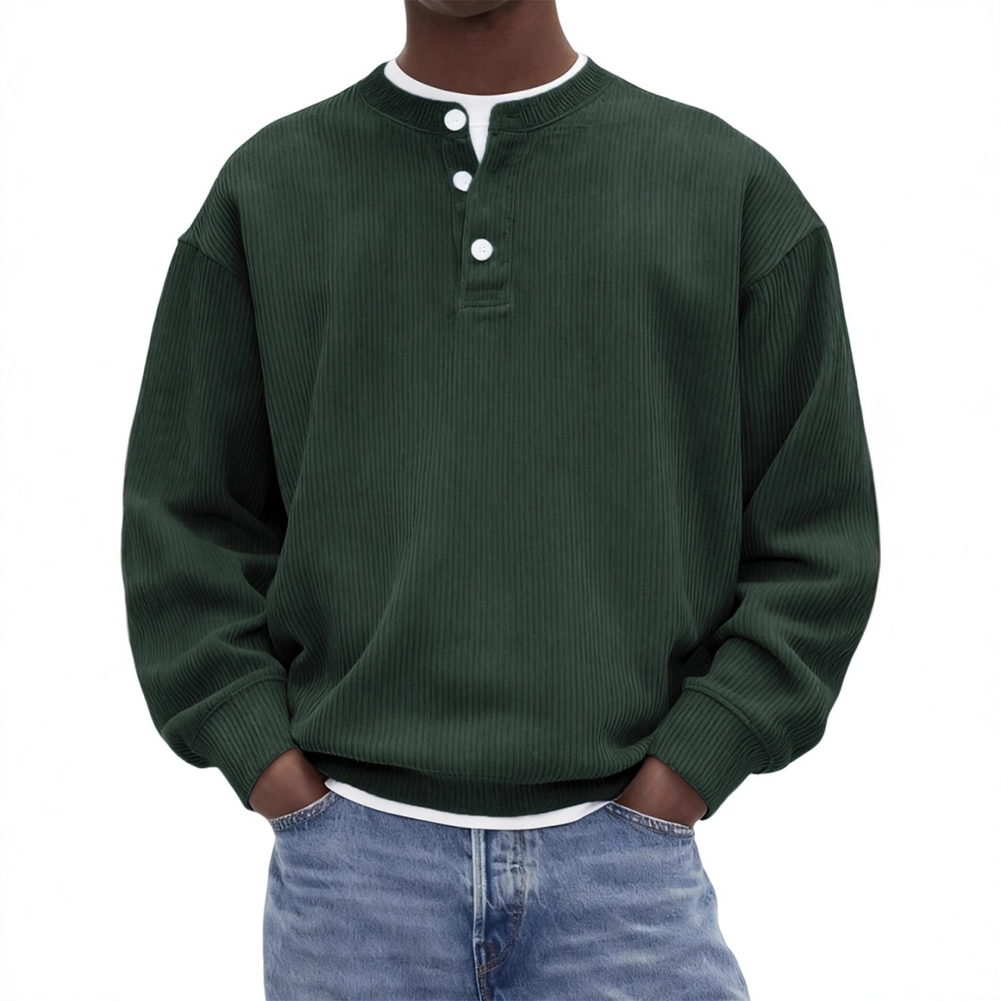 Corduroy Ribbed Pullover