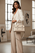 Beige TWINSET Tote - The Apparel Grove