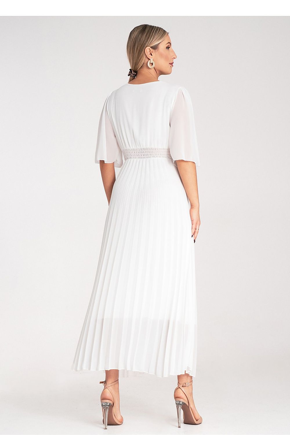 Cocktail Pleated Maxi Dress