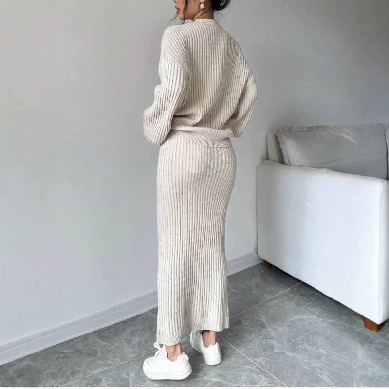 2 - piece Sweater And Skirt - Awesam Goods