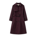 Elegant Belted Trench Coat for Women