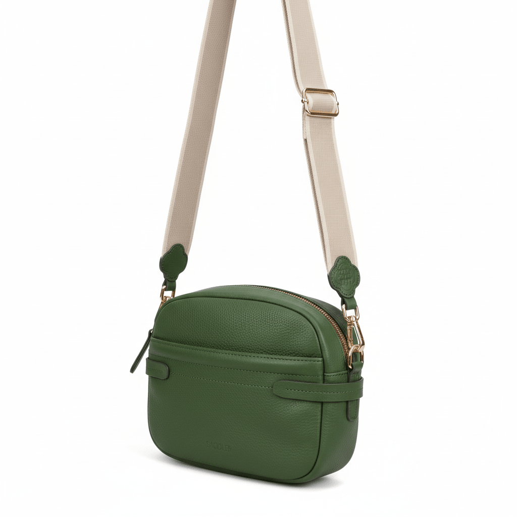 Laura Leather Camera Bag - Handmade by Saddler - The Apparel Grove