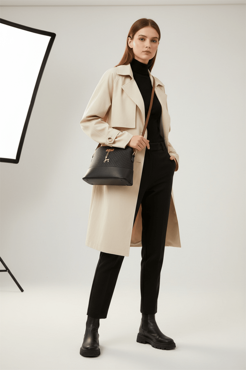 Ladies Barrel Bag - The Apparel Grove