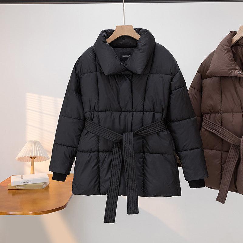 Mid - Length Down Jacket - The Apparel Grove