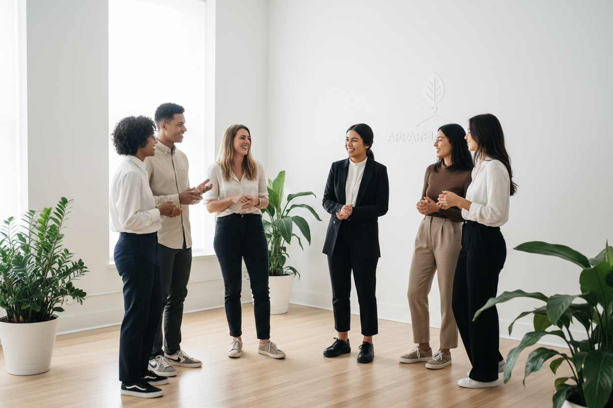 The Apparel Grove Team - Candid